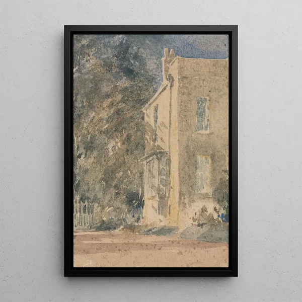 Greenfieldin talo - David Cox — kehystetty taideteos seinällä