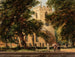 Harborne kirkosta lähellä Birminghamia - David Cox — näkymä teoksesta