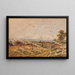 Lännen maisema - David Cox — kehystetty taideteos seinällä
