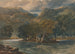 Conway-joen varrella, Pohjois-Wales - David Cox — näkymä teoksesta