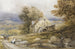 Maalauksen vesimylly, Pohjois-Wales - David Cox — näkymä teoksesta