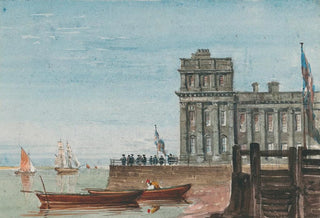David Cox - The Old Customs House Greenwich.webp