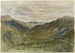 Näkymä Walesissa - David Cox — näkymä teoksesta