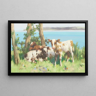 David Gauld - Three Calves.webp