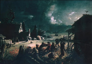 David Gilmour Blythe - Corn Husking.webp