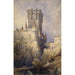 Alcazar Ségovian maalaus Espanjassa - David Roberts — näkymä teoksesta