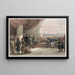 Keskustelu Egyptin varakreivin kanssa hänen palatsissaan Aleksandriassa 12. toukokuuta 1839 - David Roberts — kehystetty taideteos seinällä