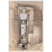 Maalauksen jäljennös Karnak-maalaus 27. marraskuuta 1838 - David Roberts