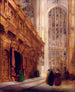 Chapelle du King's College Cambridge - David Roberts — näkymä teoksesta