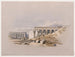 Vue latérale du temple appelé le Typhonium à Dendara - David Roberts — näkymä teoksesta