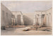 Medinet Abou Medinet Habu Thebes 5. joulukuuta 1832 - David Roberts — näkymä teoksesta