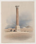 Colonne de Pompée à Alexandrie - David Roberts — näkymä teoksesta