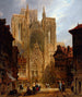 Cathédrale de Rouen - David Roberts — näkymä teoksesta