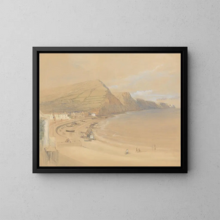 Sidmouth - David Roberts — kehystetty taideteos seinällä