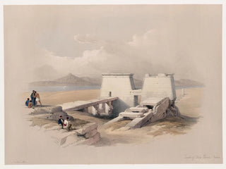 David Roberts - Temple of Wady Saboua Wadi alSabua Nubia.webp