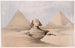 La Grande Sphinx Gizan pyramidit 17. heinäkuuta 1839 - David Roberts — näkymä teoksesta