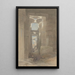 Le Grand Temple d'Amon Karnak La Salle Hypostyle - David Roberts — kehystetty taideteos seinällä