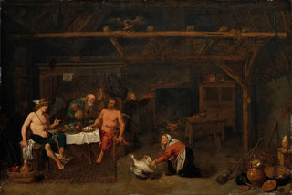 David Ryckaert III - Jupiter and Mercury with Philemon and Baucis.webp