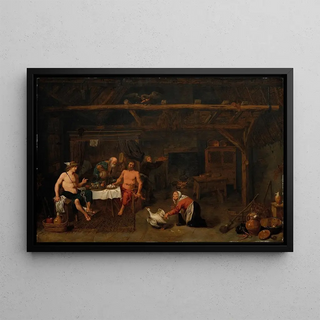 David Ryckaert III - Jupiter and Mercury with Philemon and Baucis.webp