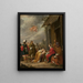 Adoration des Mages - David Teniers l'Ancien — kehystetty taideteos seinällä