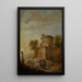 Iltapäivän maalaus - David Teniers nuorempi — kehystetty taideteos seinällä