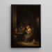 Duo - David Teniers nuorempi — kehystetty taideteos seinällä