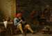 Maatilamaalaus pubissa tupakointia aloittavasta - David Teniers nuorempi — näkymä teoksesta