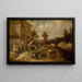 Metsästäjät levossa - David Teniers nuorempi — kehystetty taideteos seinällä