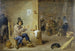 Tupakoinnista majatalossa - David Teniers nuorempi — näkymä teoksesta