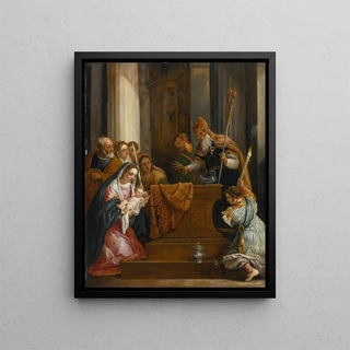 David Teniers The Younger - The Presentation In The Temple.webp