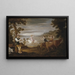 David Teniers nuorempi - Euroopan ryöstö — kehystetty taideteos seinällä