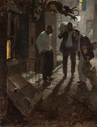 Dean Cornwell - Man at the Crossroad.webp