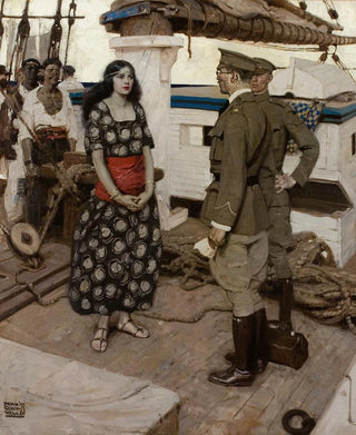 Dean Cornwell - Never the Twain Shall Meet.webp