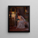 Avant le coucher - Delphin Enjolras — kehystetty taideteos seinällä