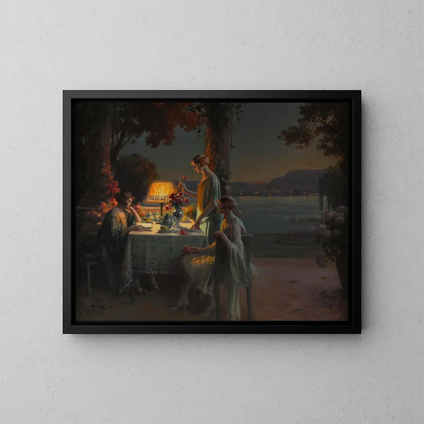 Delphin Enjolras - Jeunes femmes au bord du lac.webp