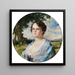 Demi-portrait d'une jeune dame - Luma von FleschBrunningen — teoksen seinäesittely