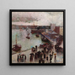 Lähtö Itästä, Circular Quay - Charles Conder — kehystetty taideteos seinällä