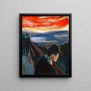 Désespoir - Edvard Munch | Reproduction Tableau Décoration murale affiche copie