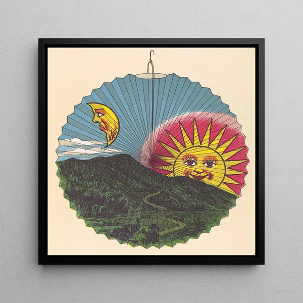 Design de lanterne soleil levant - Anonyme