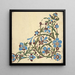 Design pour un motif floral - Christopher Dresser — kehystetty taideteos seinällä