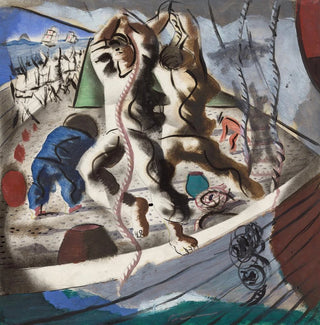 Dessin préparatoire pour la découverte de la terre - Cândido Portinari