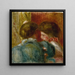 Kaksi naista - Pierre-Auguste Renoir — kehystetty taideteos seinällä