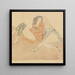 Kaksi nuorta tyttöä maassa - Jules Pascin — kehystetty taideteos seinällä