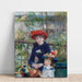 Maalauksen jäljennös Kaksi sisarta (terassilla) - Pierre-Auguste Renoir