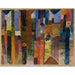 Maalauksen jäljennös Edessä kaupungin - Paul Klee