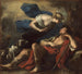 Diane et Endymion - Luca Giordano — näkymä teoksesta