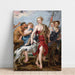 Maalauksen jäljennös Diane et ses nymphes partant à la chasse - Peter Paul Rubens