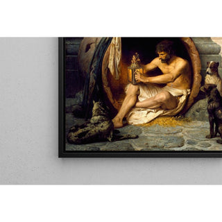 Diogène - Jean-Léon Gérôme | Reproduction Tableau Décoration murale affiche copie