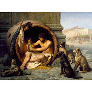 Diogène - Jean-Léon Gérôme | Reproduction Tableau Décoration murale affiche copie