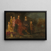 Lucas de Clercq:n maalaus ca1593-1652 ja hänen perheensä - Dirck Bleker — kehystetty taideteos seinällä